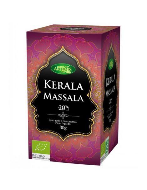 Té Kerala Massala Bio Artemis Herbes del Molí - 20 bolsitas