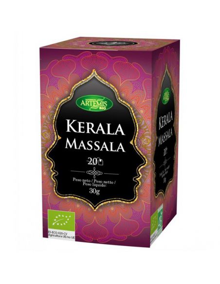 Té Kerala Massala Bio Artemis Herbes del Molí - 20 bolsitas