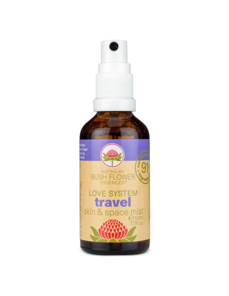 Spray Travel (Viaje) Bush Flower Essences - 50 ml.