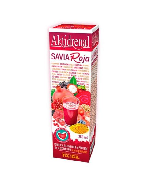 Aktidrenal Savia Roja Tongil - 250 ml.