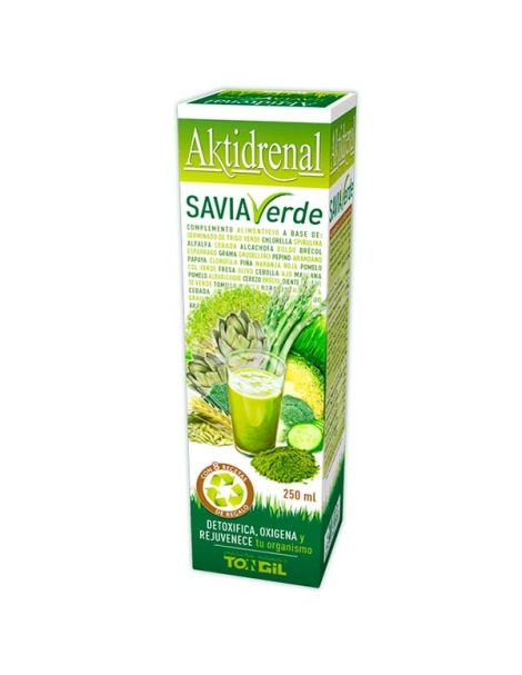 Aktidrenal Savia Verde Tongil - 500 ml.