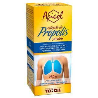 Apicol Extracto de Própolis Jarabe Tongil - 250 ml.