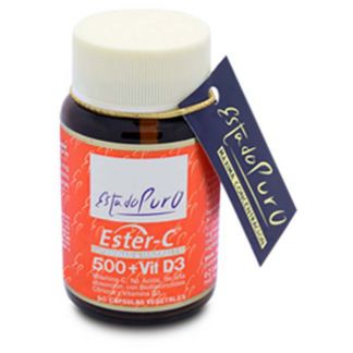 Ester-C con Vitamina D3 Estado Puro Tongil - 60 cápsulas