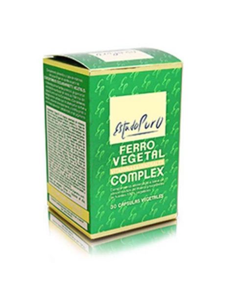 Ferro Vegetal Complex Estado Puro Tongil - 30 cápsulas