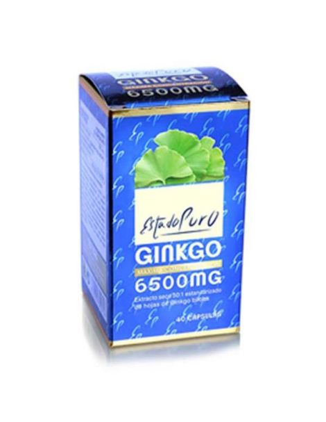 Ginkgo 6500 mg. Estado Puro Tongil - 40 cápsulas