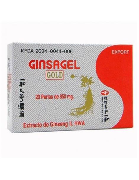 Ginsagel IL HWA Tongil - 20 cápsulas