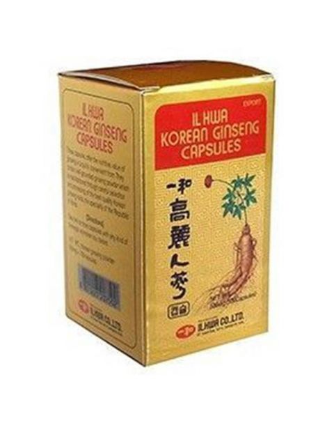 Ginseng IL HWA Tarro Tongil - 100 cápsulas