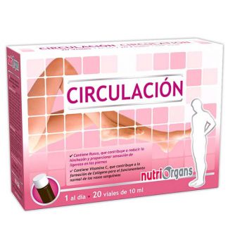 Nutriorgans Circulación Tongil - 20 viales