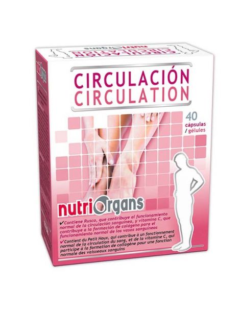 Nutriorgans Circulación Tongil - 40 comprimidos