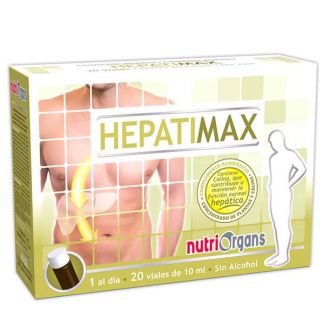 Nutriorgans Hepatimax Tongil - 20 viales
