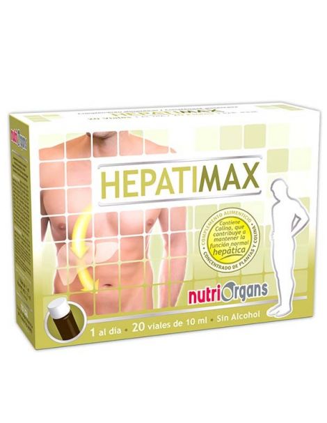 Nutriorgans Hepatimax Tongil - 20 viales