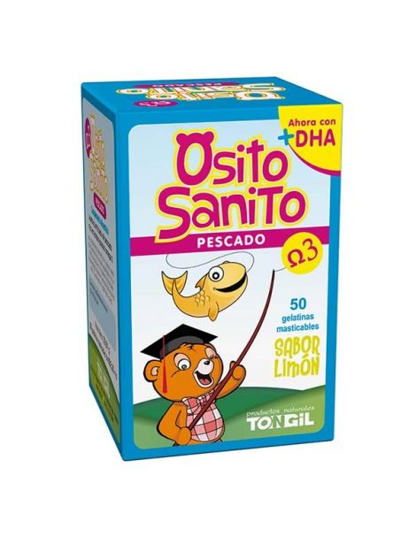 Osito Sanito Pescado Omega 3 Tongil - 50 gelatinas