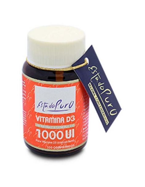 Vitamina D3 1000 UI Estado Puro Tongil - 100 comprimidos