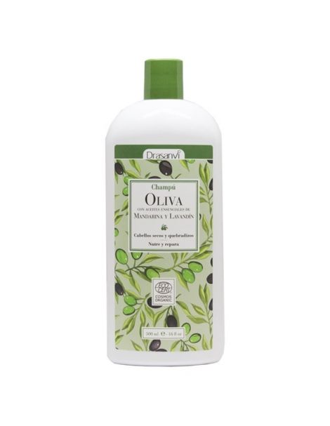 Champú Aceite de Oliva Bio Drasanvi - 500 ml.