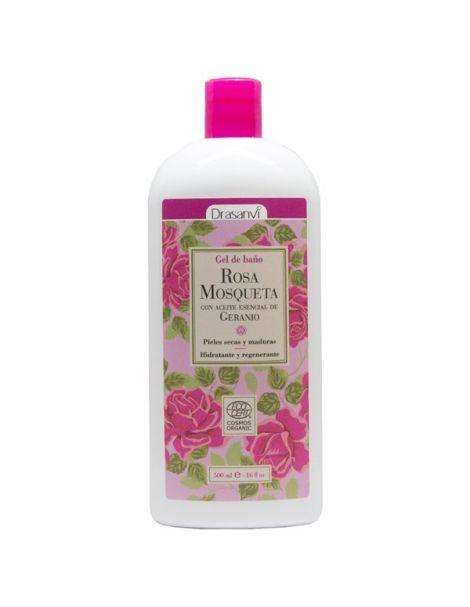 Gel de Baño de Rosa Mosqueta Drasanvi - 500 ml.