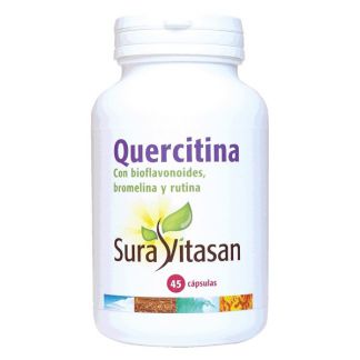 Quercitina 600 mg. Sura Vitasan - 45 cápsulas