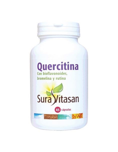 Quercitina 600 mg. Sura Vitasan - 45 cápsulas