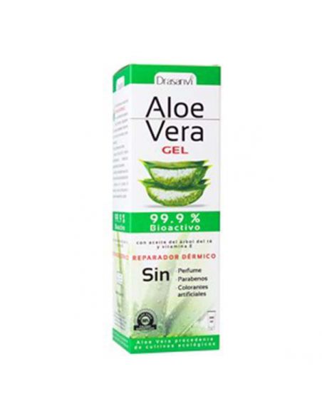 Aloe Vera con Árbol del Té en Gel Drasanvi - 200 ml.