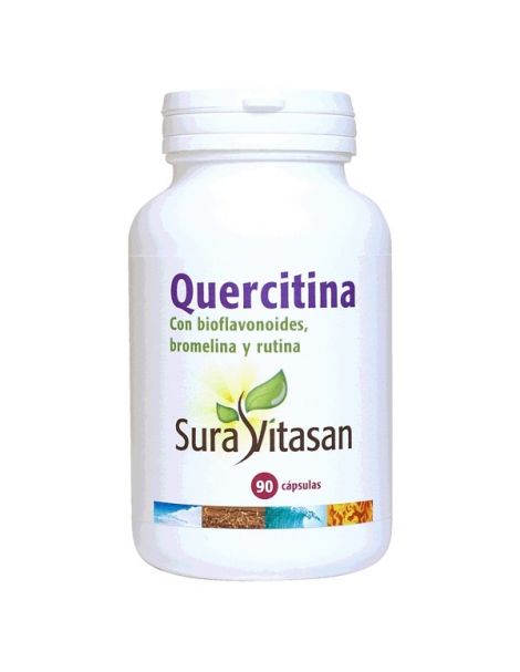 Quercitina 600 mg. Sura Vitasan - 90 cápsulas