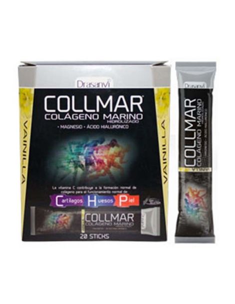 Collmar Colágeno Marino + Magnesio Vainilla Drasanvi - 20 sticks