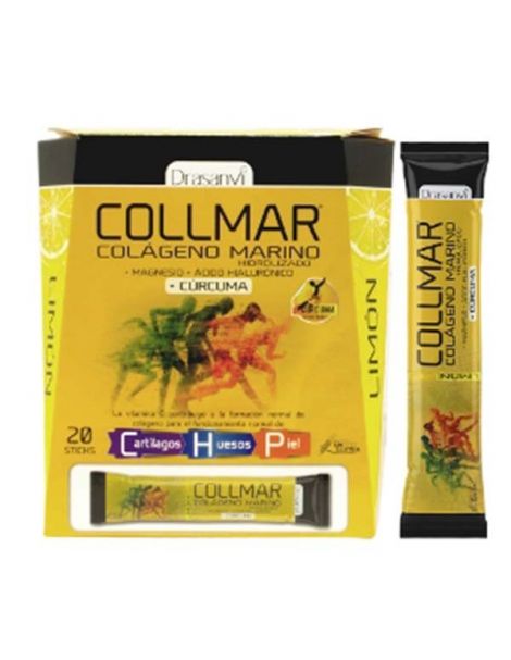 Collmar Magnesio + Cúrcuma Limón Drasanvi - 20 sticks