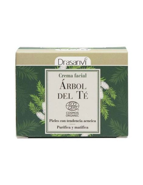 Crema Facial de Árbol del Té Drasanvi - 50 ml.