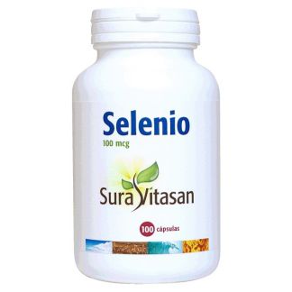 Selenio L-Seleniometionina 100 mcg. Sura Vitasan - 100 cápsulas