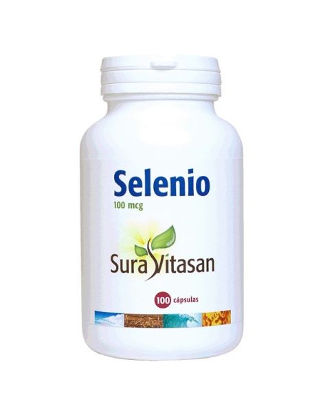 Selenio L-Seleniometionina 100 mcg. Sura Vitasan - 100 cápsulas
