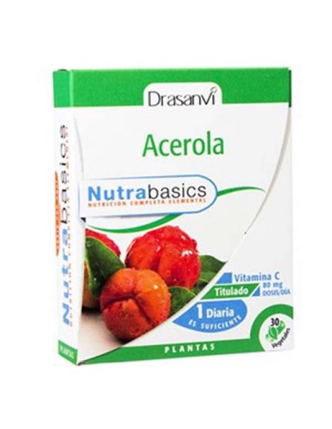 Nutrabasics Acerola Drasanvi - 30 cápsulas