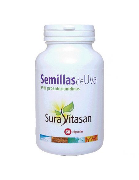 Semillas de Uva 95% Sura Vitasan - 60 cápsulas