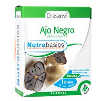 Nutrabasics Ajo Negro Drasanvi - 24 cápsulas