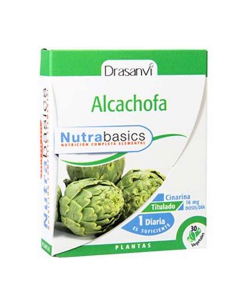 Nutrabasics Alcachofa Drasanvi - 30 cápsulas