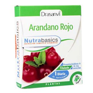 Nutrabasics Arándano Rojo Drasanvi - 30 cápsulas