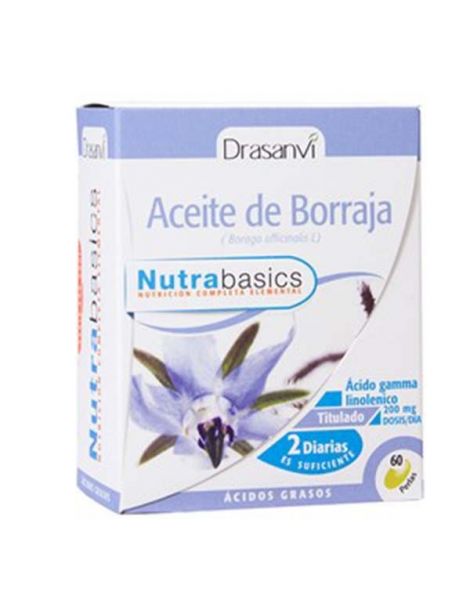 Nutrabasics Borraja Drasanvi - 60 perlas