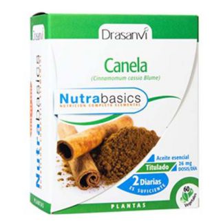 Nutrabasics Canela Drasanvi - 60 cápsulas