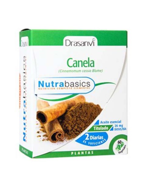 Nutrabasics Canela Drasanvi - 60 cápsulas