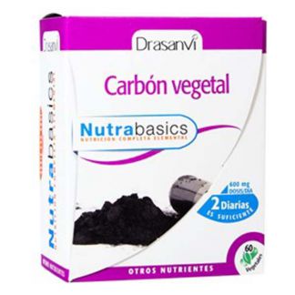 Nutrabasics Carbón Vegetal Drasanvi - 60 cápsulas