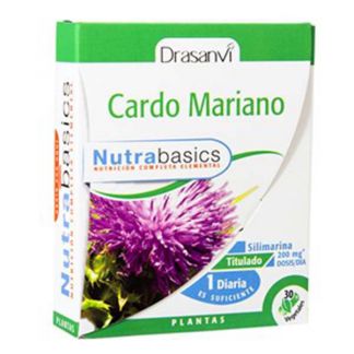 Nutrabasics Cardo Mariano Drasanvi - 30 cápsulas