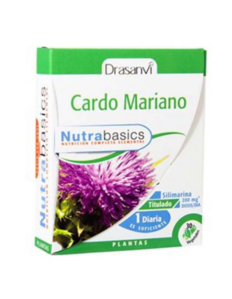 Nutrabasics Cardo Mariano Drasanvi - 30 cápsulas