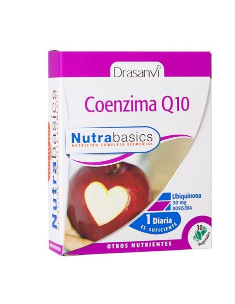 Nutrabasics Coenzima Q10 Drasanvi - 30 cápsulas