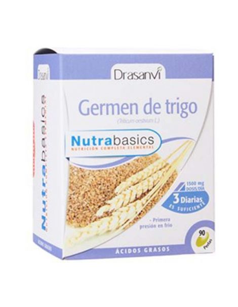 Nutrabasics Germen de Trigo Drasanvi - 90 perlas