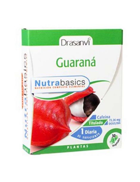 Nutrabasics Guaraná Drasanvi - 30 cápsulas