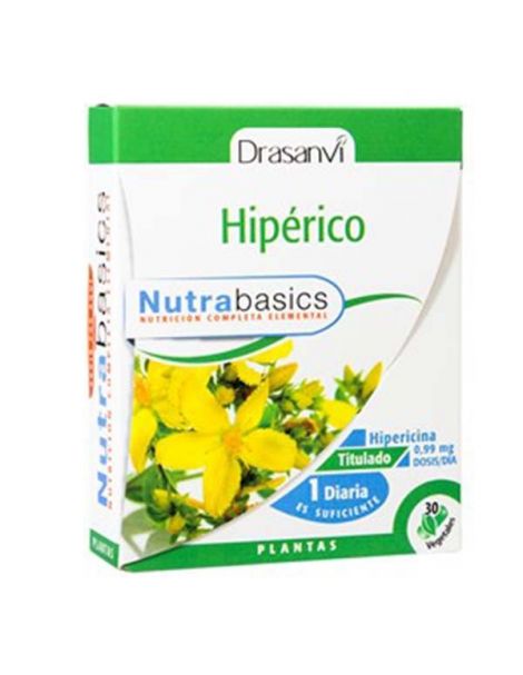 Nutrabasics Hipérico Drasanvi - 30 cápsulas