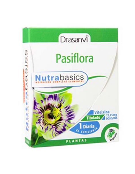 Nutrabasics Pasiflora Drasanvi - 30 cápsulas