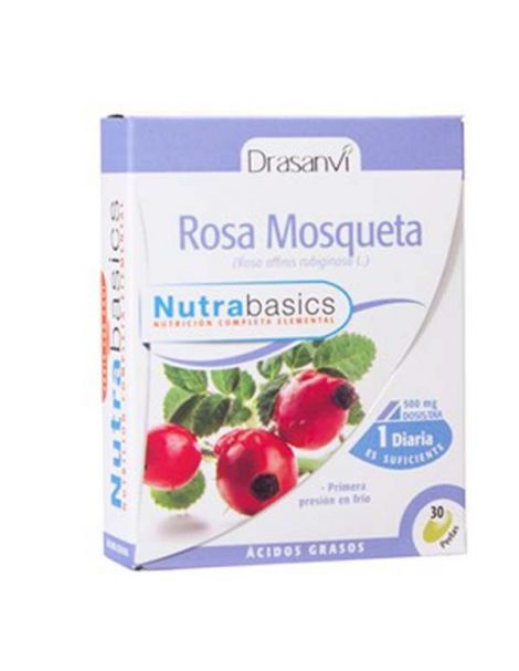 Nutrabasics Rosa Mosqueta Drasanvi - 30 perlas