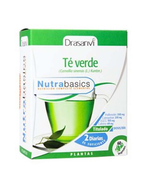 Nutrabasics Té Verde Drasanvi - 60 cápsulas
