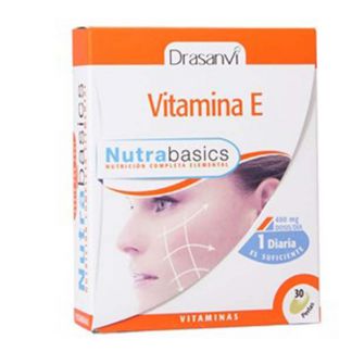 Nutrabasics Vitamina E Drasanvi - 30 perlas