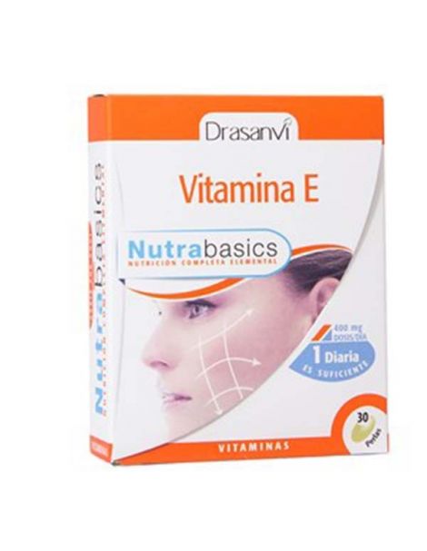 Nutrabasics Vitamina E Drasanvi - 30 perlas