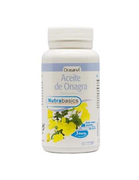 Nutrabasics Aceite de Onagra Drasanvi - 110 perlas