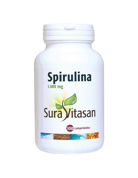 Spirulina 1000 mg. Sura Vitasan - 100 comprimidos